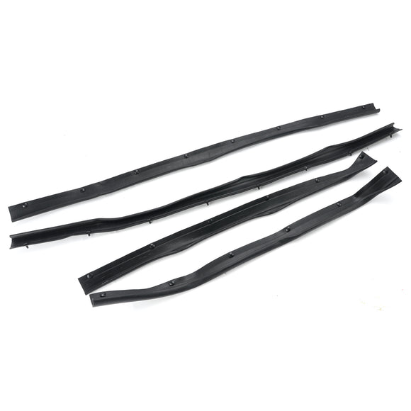 4PCS Door Weatherstrip Seal For Ford F250 F350 F450 F550 Super Duty 1999-2016