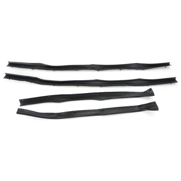4PCS Door Weatherstrip Seal For Ford F250 F350 F450 F550 Super Duty 1999-2016