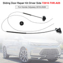 Kit di riparazione porta scorrevole lato passeggero 72010-THR-A05 per Honda Odyssey 18-26-1