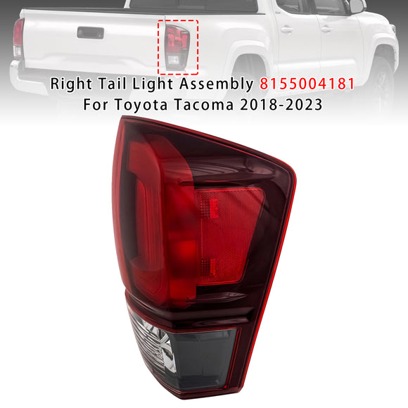 Ensemble de feu arrière droit 8155004181 pour Toyota Tacoma 2018-2023