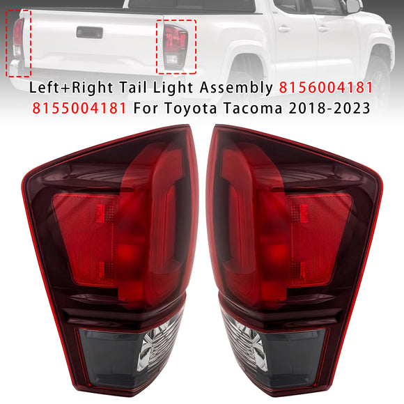 Ensemble de feux arrière gauche et droit 8156004181 8155004181 pour Toyota Tacoma 2018 – 2023