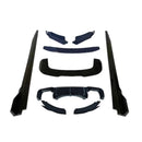 Glanzend Zwart Voorspoiler Lip Diffuser Body Kit Fit BMW X5M F85 2014-2018-2