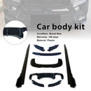 Glanzend Zwart Voorspoiler Lip Diffuser Body Kit Fit BMW X5M F85 2014-2018-1