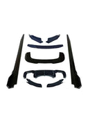 Glanzend Zwart Voorspoiler Lip Diffuser Body Kit Fit BMW X5M F85 2014-2018-10