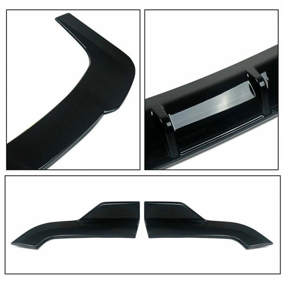 Kit de carrocería, rejilla, espejo, difusor trasero, divisor delantero, compatible con BMW X5 F15 2013-2019