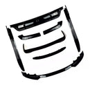 Gloss Black Body Splitter Spoiler Diffuser Skirt Fit BMW X5 F15 M Sport 2013-2019-14