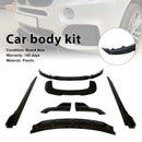 Kit de carrocería negro brillante, difusor delantero y trasero, compatible con BMW X5 F15 M 2013-2019-1