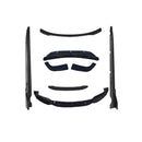 Kit de carrocería, difusor trasero de labio divisor delantero, kit de carrocería para BMW X6 F16 2013-2019-2