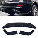 Kit de carrocería, difusor trasero de labio divisor delantero, kit de carrocería para BMW X6 F16 2013-2019-10