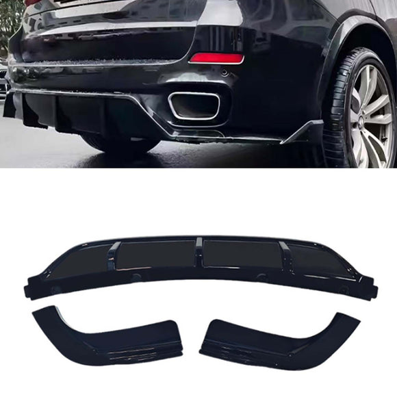 Kit de carrocería, difusor trasero de labio divisor delantero, kit de carrocería para BMW X6 F16 2013-2019