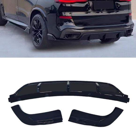 Body Kit Splitter Lip Rear Diffuser Skirts Grille Fit BMW X5 G05 2019-2022