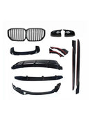 Body Kit Splitter Lip Rear Diffuser Skirts Grille Fit BMW X5 G05 2019-2022-10
