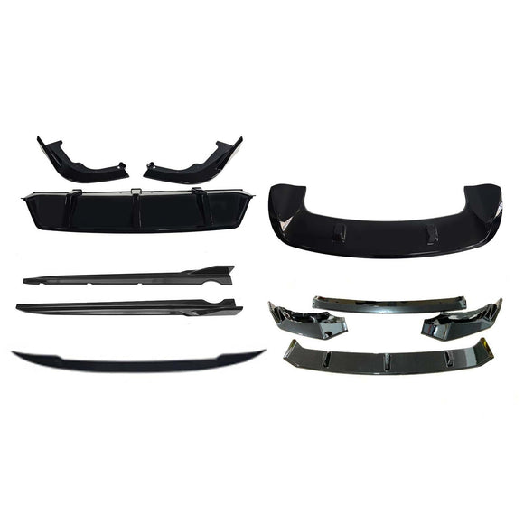Body Kit Front Splitter Lip Rear Diffuser Skirts For BMW X5 G05 2019-2022