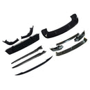 Body Kit Front Splitter Lip Rear Diffuser Skirts For BMW X5 G05 2019-2022-9