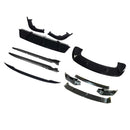 Body Kit Front Splitter Lip Rear Diffuser Skirts For BMW X5 G05 2019-2022-10