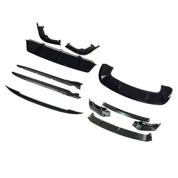 Body Kit Front Splitter Lip Rear Diffuser Skirts For BMW X5 G05 2019-2022