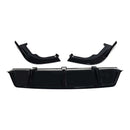 Kit de carrocería, divisor delantero, labio, difusor trasero, falda compatible con BMW X5 G05 2019-2022, negro-6