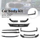 BodyKit falda difusora trasera de labio divisor delantero compatible con BMW X5 G05 2019-2022 negro-1
