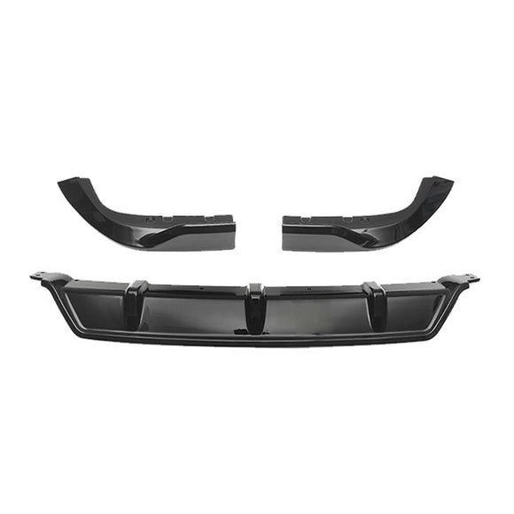 BodyKit falda difusora trasera de labio divisor delantero compatible con BMW X5 G05 2019-2022 negro