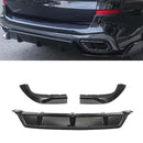 BodyKit falda difusora trasera de labio divisor delantero compatible con BMW X5 G05 2019-2022 negro-9
