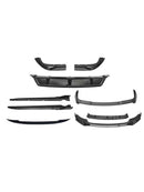 BodyKit falda difusora trasera de labio divisor delantero compatible con BMW X5 G05 2019-2022 negro-10