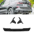 Kit de carrosserie, jupes de diffuseur de séparateur avant, becquet adapté à BMW X5 G05 2023 – 2026 LCI-8