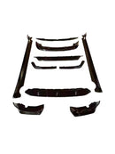 Kit de corpo brilhante divisor frontal difusor traseiro saias laterais cabem BMW X7 G07 2019-22-10