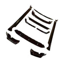 Kit de corpo brilhante divisor frontal difusor traseiro saias laterais cabem BMW X7 G07 2019-22-12