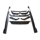 Body Kit Seitenschweller Frontlippe Heckdiffusor passend für BMW X6 G06 2019–2023 vor LCI-2