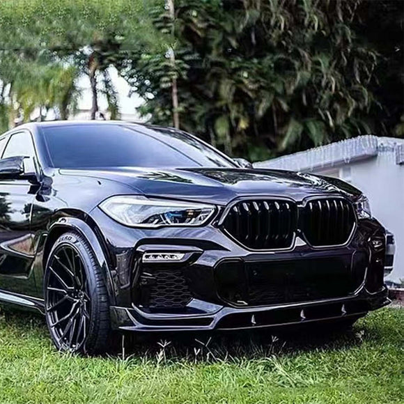 Body Kit Seitenschweller Frontlippe Heckdiffusor passend für BMW X6 G06 2019–2023 vor LCI