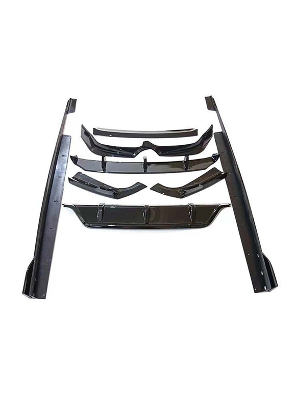 Body Kit Seitenschweller Frontlippe Heckdiffusor passend für BMW X6 G06 2019–2023 vor LCI