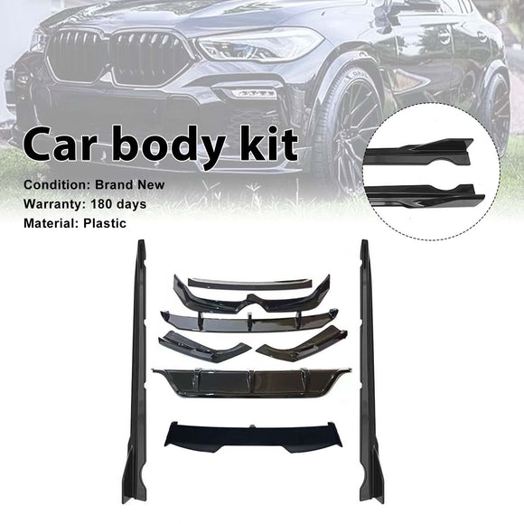 Korisarja Etuhuuli Takahajotin Sivuhame sovi BMW X6 G06 2019-2023 Pre-LCI