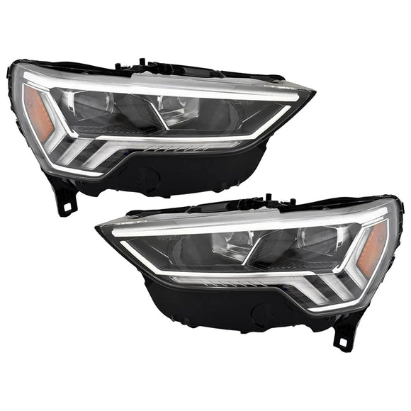 2019-2025 Audi Q3 Left+Right LED Headlight Assembly 83A941773B 83A941774B
