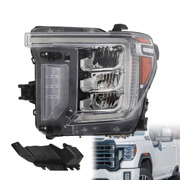 2020-2023 GMC Sierra 2500 3500 HD Conjunto de faros delanteros LED izquierdo+derecho 86788463 86788464