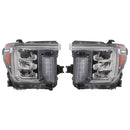 2020-2023 GMC Sierra 2500 3500 HD Conjunto de faros delanteros LED izquierdo+derecho 86788463 86788464-15