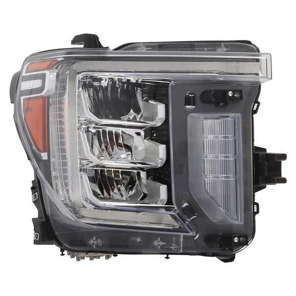 2020-2023 GMC Sierra 2500 3500 HD Conjunto de faros delanteros LED derecho 86788464 85149464 lado del pasajero