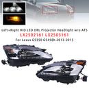 2013-2015 Lexus GS350 GS450h Links + Rechts HID LED-koplamp zonder AFS LX2502161 LX2503161-2