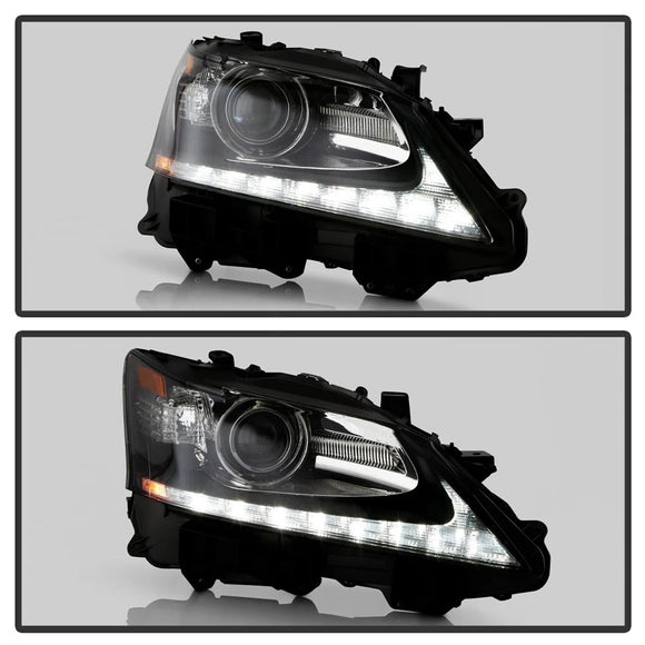 2013-2015 Lexus GS350 GS450h Links + Rechts HID LED-koplamp zonder AFS LX2502161 LX2503161