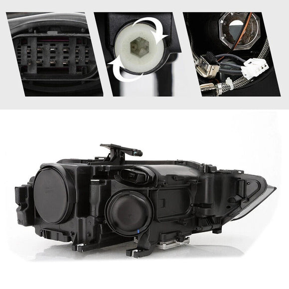Audi A4 S4 2013-2016 Left Xenon/HID Headlight w/o AFS 8K0941043E AU2502181 Driver Side