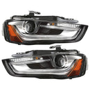2013-2016 Audi A4 S4 Left+Right Xenon/HID Headlight w/o AFS 8K0941043E 8K0941044E-17
