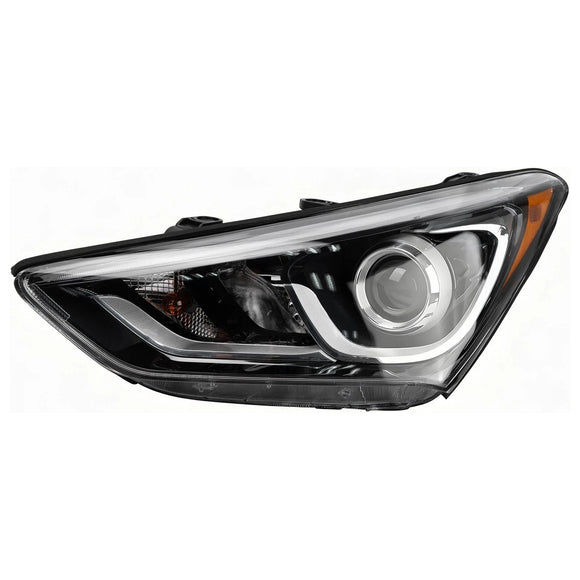 Hyundai Santa Fe Sport 2017-2018 linker halogeenkoplamp met LED-balk 92101-4Z500 HY2502205