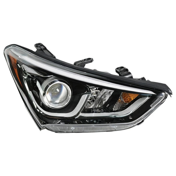 2017–2018 Hyundai Santa Fe Sport rechter Halogenscheinwerfer mit LED-Leiste 92102-4Z500 HY2503205