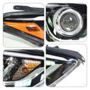 2017–2018 Hyundai Santa Fe Sport rechter Halogenscheinwerfer mit LED-Leiste 92102-4Z500 HY2503205-8