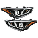 2017–2018 Hyundai Santa Fe Sport links + rechts Halogenscheinwerfer 92101-4Z500 92102-4Z500-12