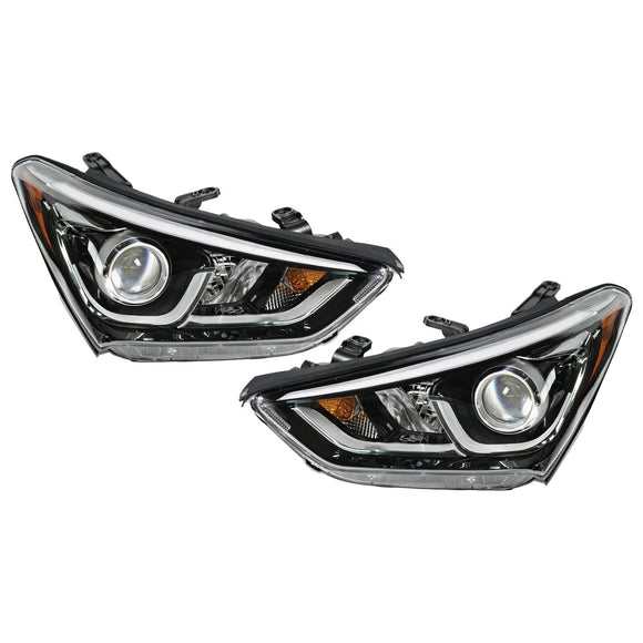 2017–2018 Hyundai Santa Fe Sport links + rechts Halogenscheinwerfer 92101-4Z500 92102-4Z500