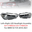 2018-2021 BMW X2 F39 Conjunto de faros LED 63117489233 63117489234-2