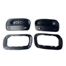 Parachoques delantero, rejilla inferior, cubierta de luz antiniebla 68668547AA, compatible con Dodge Ram 1500 2025+-2