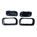 Parachoques delantero, rejilla inferior, cubierta de luz antiniebla 68668547AA, compatible con Dodge Ram 1500 2025+-4