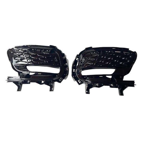 Cubierta de luz antiniebla de rejilla inferior delantera 6WF65DX8AC compatible con Chrysler Pacifica 2021-2026