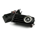 2 Stück Angel Eyes Nebelscheinwerfer vorne + Kühlergrill für VW Golf 5 MK5 Rabbit 2003–2009-3